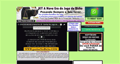 Desktop Screenshot of ganharnobicho.com